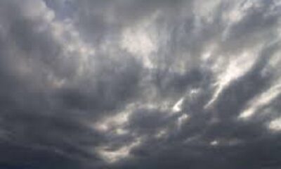 Clouds will return with strong winds from today