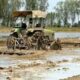 Paddy sowing in the fields by the farmers started quickly