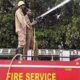 A fire broke out in a hosiery market in Ludhiana