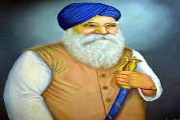 The birth of Master Tara Singh will be celebrated on the 24th - Bindra