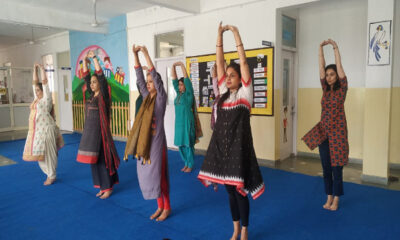 Yoga Day organized at Drishti School