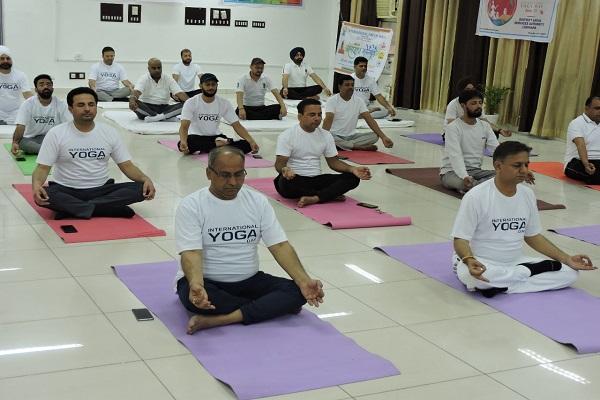 District Legal Services Authority organizes special yoga camp on the occasion of International Yoga Day