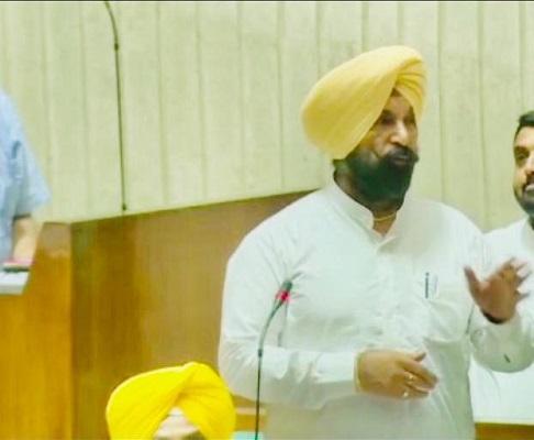 MLA Sidhu raised the issue of drinking water during the ongoing session of the Assembly