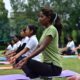 Organizing mega event to celebrate International Yoga Day at Khalsa College