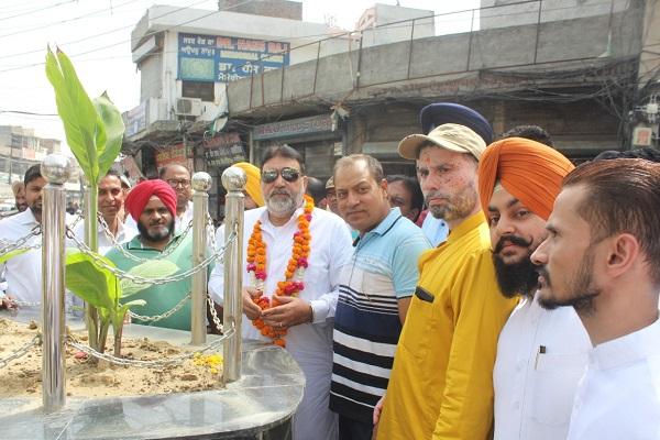 Renovation of squares of Division No. 3 of Ludhiana
