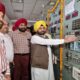 Inauguration of 66 KV Monopoly Line from 220 KV Sub Station