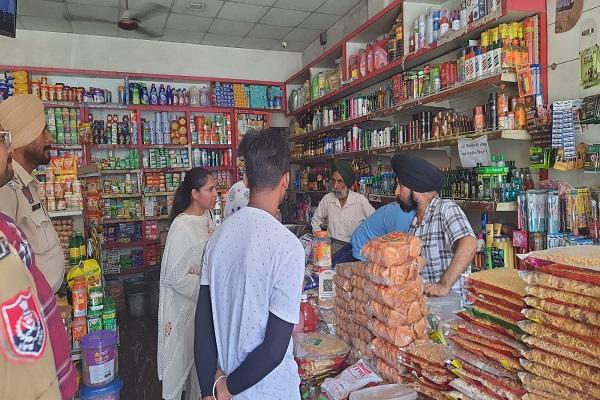 District Task Force conducts unannounced checks on various factories and terraces