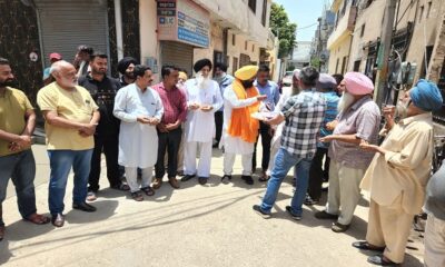 MLA Sidhu inaugurates construction work of streets in Ward No. 34