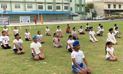 Yoga Day celebrated at Guru Nanak International Public School