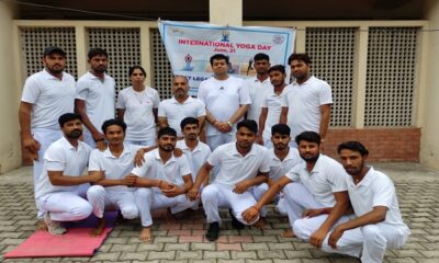 International Yoga Day celebrated at Sub Division Samrala