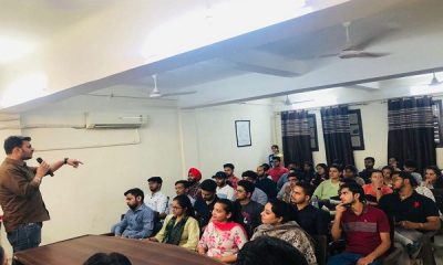 Extension Lecture on Entrepreneurship Success Mantra at Arya College