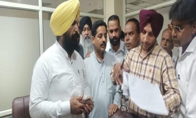 MLA Kulwant Singh Sidhu raids Sub Tehsil Gill