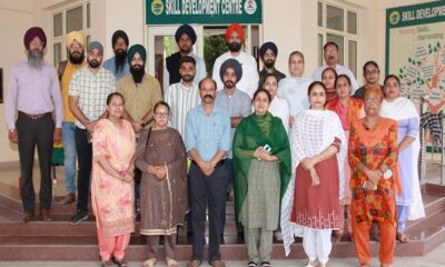P.A.U. A two-day training course on forestry was conducted in