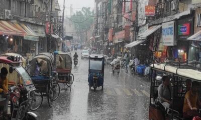 The mood of the weather changed in the city; Heavy rain started in the afternoon, relief from the heat