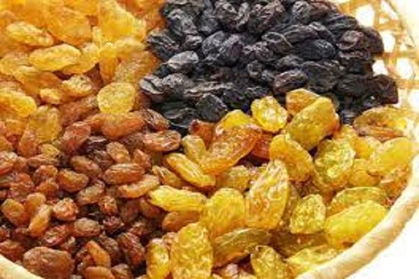 Raisins water health benefits