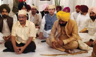 Bhagwant Mann marries Dr Gurpreet 16 years younger than him, Kejriwal performs father and Raghav Chadha performs brother's rituals