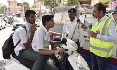 Vehicles are being driven by school children flouting the rules