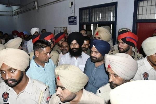 Former Ludhiana MLA Simarjit Bains sent to police remand for another 2 days, security in the court is tight