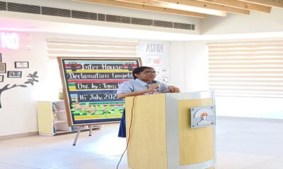 Organized inter house speech competition in Drishti School