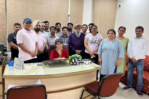 Prof. (Dr.) Aman Amrit Cheema assumed the post at PU Regional Center Ludhiana