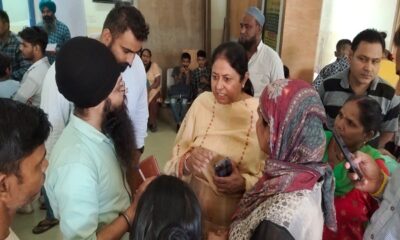 MLA Bibi Chhina visited the convenience center at Gyaspura