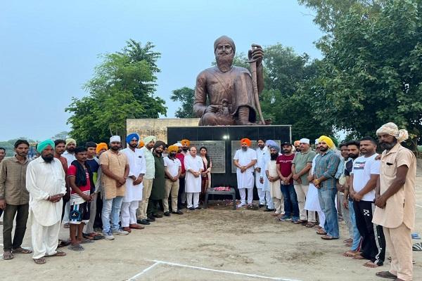 Baba Maharaj Singh was a great patriot and the first martyr of the war of independence - MLA Gyaspura