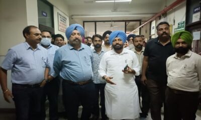 MLA Bhola raids maternity hospital at Vardhman