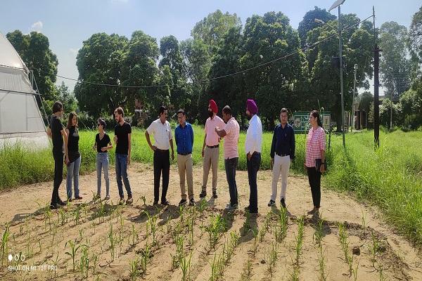 PAU Experts discussed the use of water with scientists from Tel Aviv and Thapar University