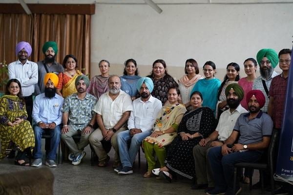 PAU The Young Writers' Association held an interview with the Punjabi immigrant poet