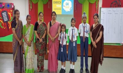 BCM Arya School organized an inter-house quiz competition