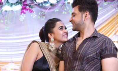 Tejaswi Prakash in Karan Kundra's arms, see the beautiful pictures