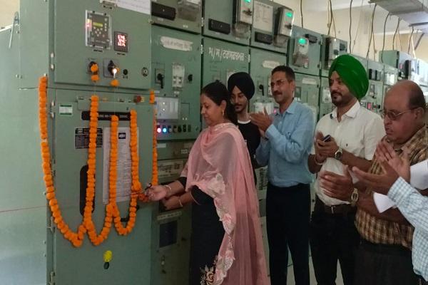 New 11 KV by MLA Chhina Opening of the feeder