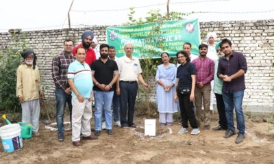 Plantation campaign in collaboration with IDPD at SK·KS·Public School Neelon