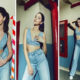 Ananya Pandey did a wonderful photo shoot, posed in a bold style