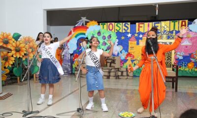 BCM Colorful event of 'Toss Fiesta' organized at Arya School