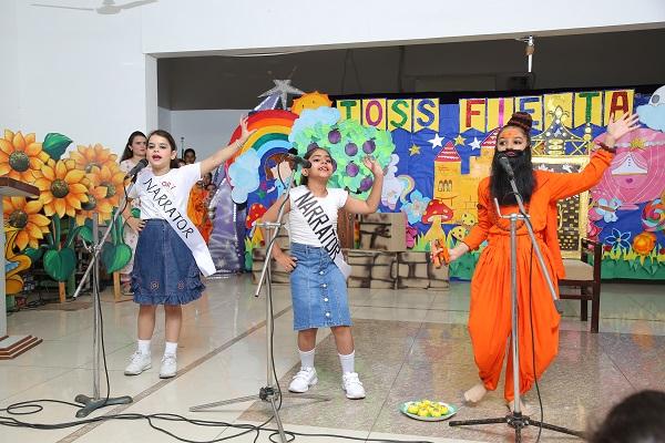 BCM Colorful event of 'Toss Fiesta' organized at Arya School