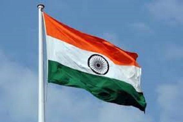 The tricolor can be flown day and night under the flag code of India.