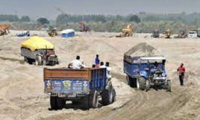 Three arrested on charges of illegal mining in Ludhiana, JCB, two tractor-trolleys recovered from truck