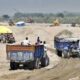 Three arrested on charges of illegal mining in Ludhiana, JCB, two tractor-trolleys recovered from truck