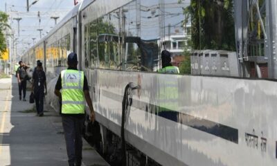 Successful testing of Vande Bharat in Punjab, the train ran at a speed of so many kilometers between New Morinda and Sahnewal.