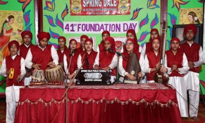 The 41st Foundation Day of Springdale was celebrated with a spring of soap