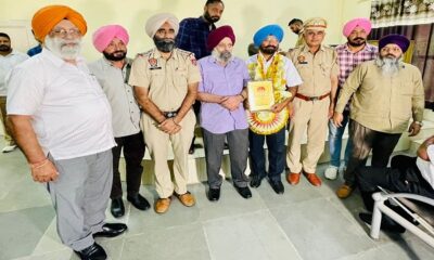 Assistant Sub Inspector Inderjit Singh retired