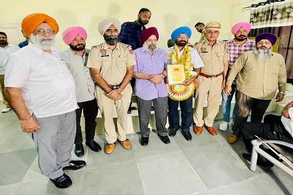 Assistant Sub Inspector Inderjit Singh retired