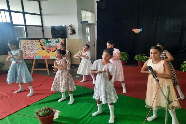 Friendship Day was celebrated in Dishti Public School