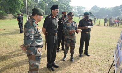 General Officer Commanding Vajra Corps visited the recruitment rally