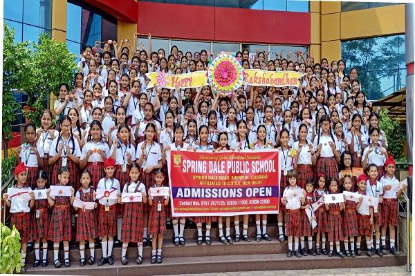 Rakhi is the festival of sisterhood celebrated at Springdale