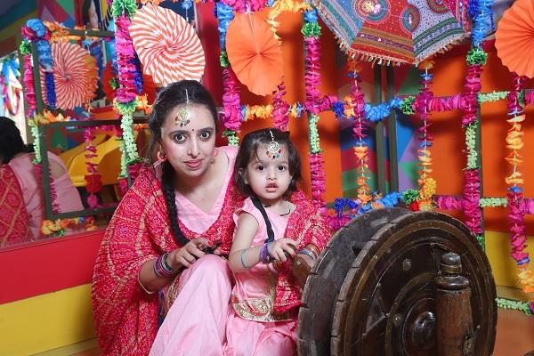 Teej festival celebrated in Guys and Dolls Pre-School