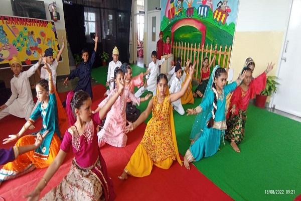 Birthday Ashtami was celebrated with pomp in Drishti Public School
