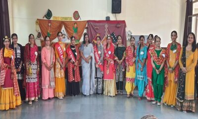 Teej festival celebrated in Guru Gobind Singh Public School