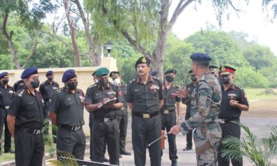 General Officer Commanding Vajra Corps inaugurated the 10-bed section hospital